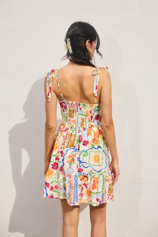 Vestido mini Summer picnic