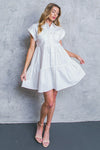 Vestido mezclilla blanco