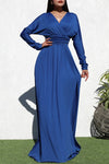 Vestido Maxi venetian Azul