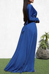 Vestido Maxi venetian Azul