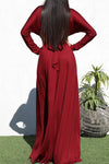 Vestido Maxi venetian Burgundy