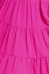 Vestido Midi Fucsia Plus