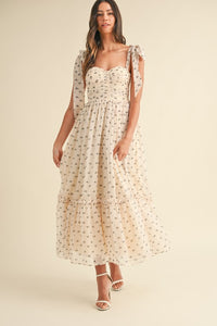 Vestido Midi Bow