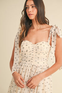 Vestido Midi Bow