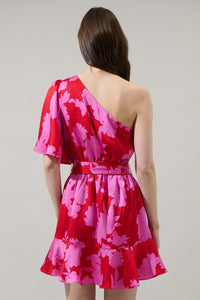 Vestido corto Cherry-Pink