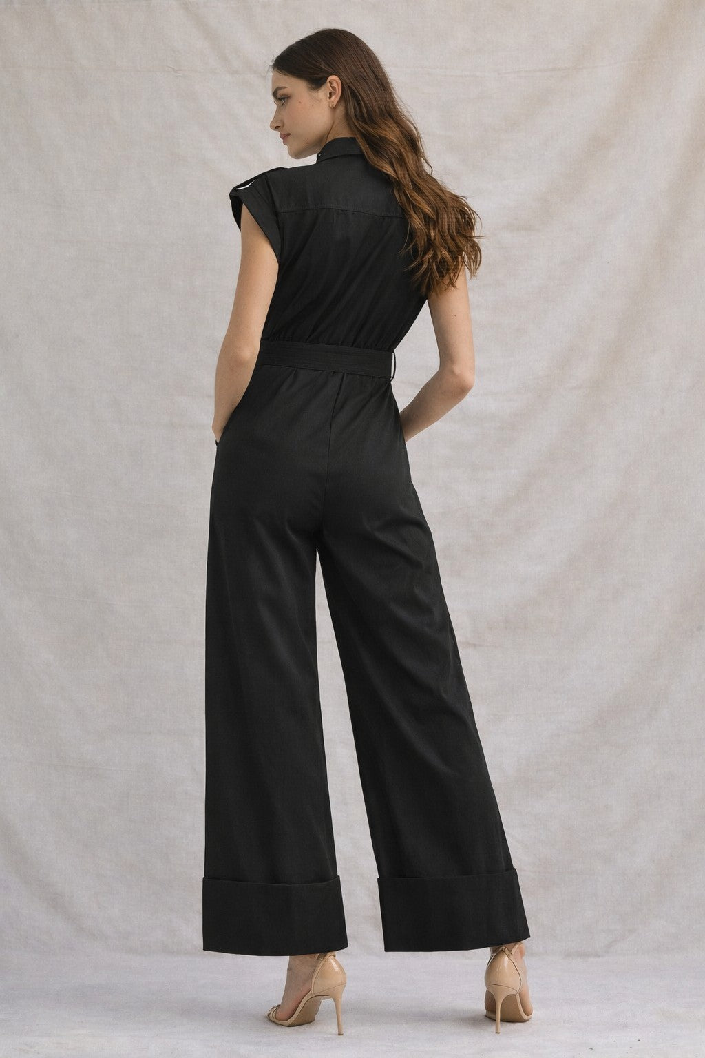 Jumpsuit utility Negro