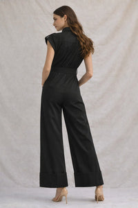Jumpsuit utility Negro