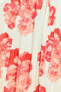 Vestido maxi halter estampado 100% algodón