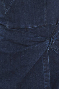 Romper skort de mezclilla un hombro