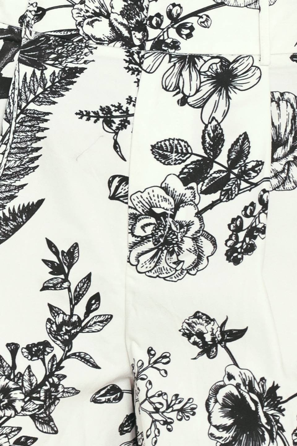 Set short y top flores negras