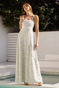 Vestido Maxi cut out espalda