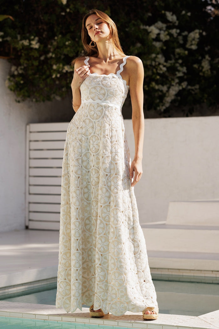 Vestido Maxi cut out espalda