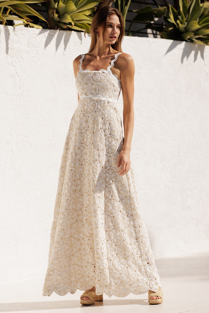 Vestido Maxi cut out espalda