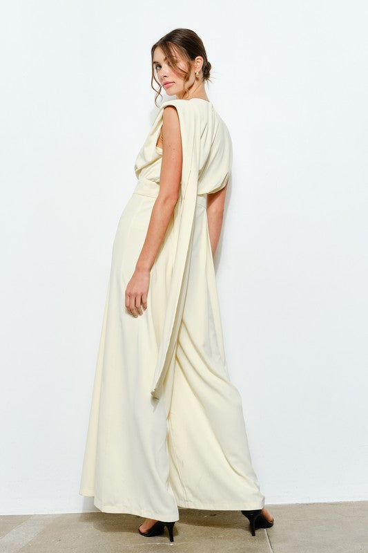 Jumpsuit con volado Lemon