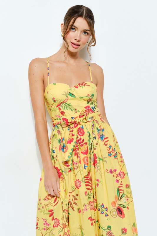 Vestido yellow