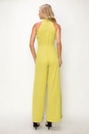 Jumpsuit ruffled verde