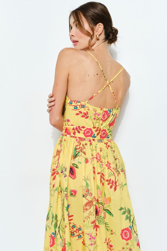 Vestido yellow