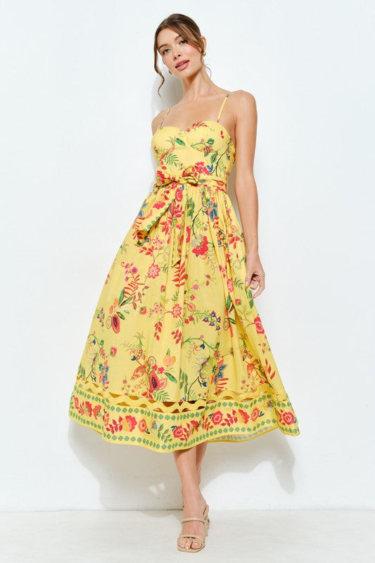 Vestido yellow