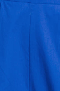 Jumpsuit azul cobalto 100% algodón