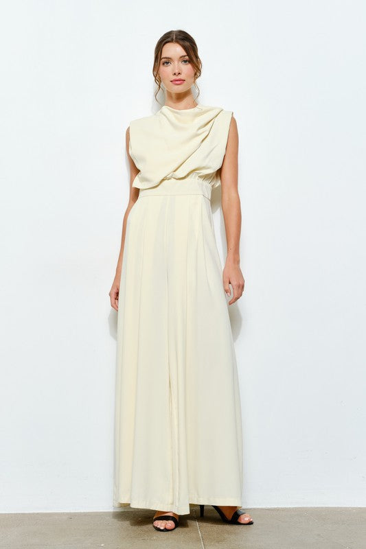 Jumpsuit con volado Lemon