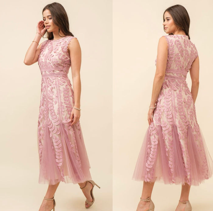 Vestido Hojas