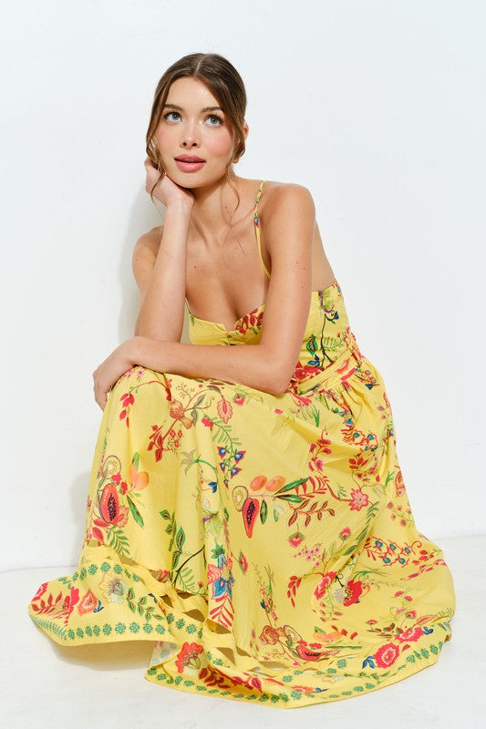 Vestido yellow