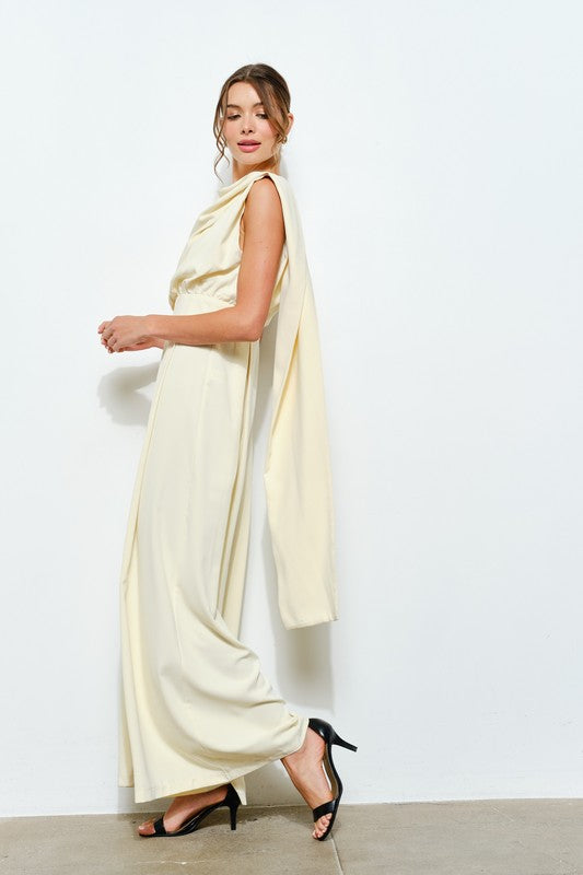 Jumpsuit con volado Lemon