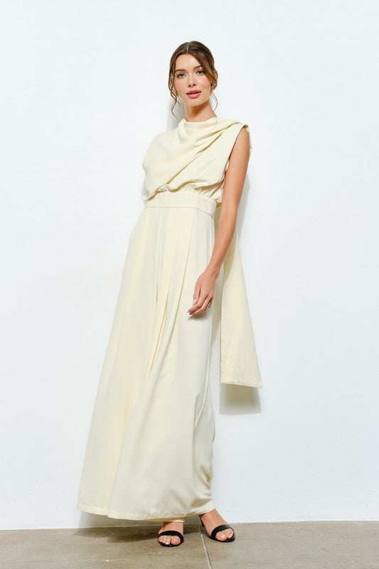 Jumpsuit con volado Lemon