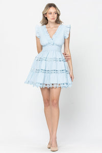 Vestido corto blue