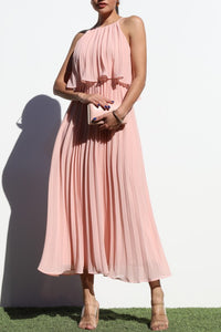 Vestido midi pink