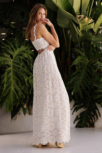 Vestido Maxi cut out espalda