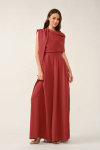 Jumpsuit volado Dark Rose