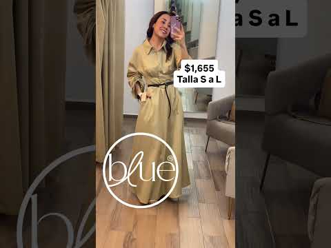 Vestido maxi con cinto Taupe