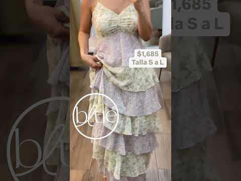 Vestido maxi olanes Flowers