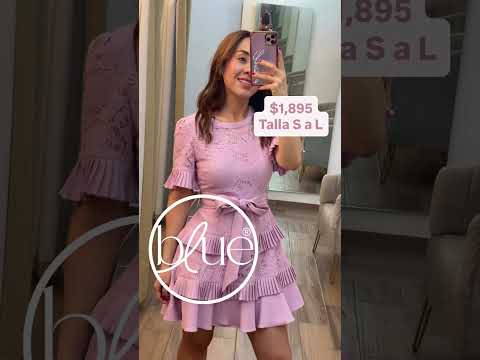 Vestido corto moño Pink