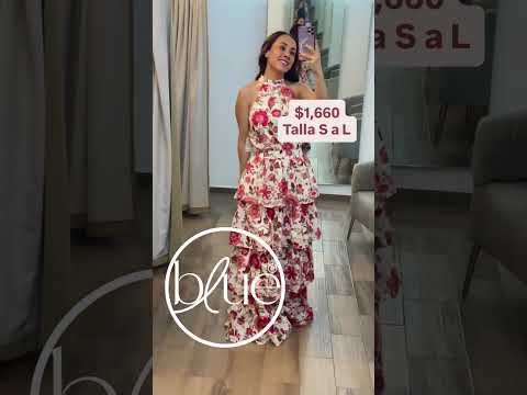 Vestido maxi Ivory-red