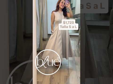 Vestido midi Light-beige