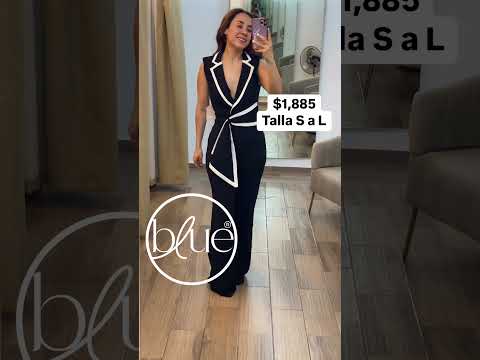 Jumpsuit sin mangas black and white