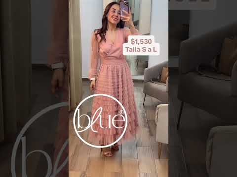 Vestido midi palo rosa