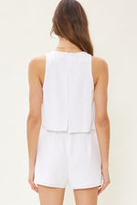 Romper en capas blanco