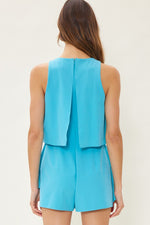 Romper en capas Azul